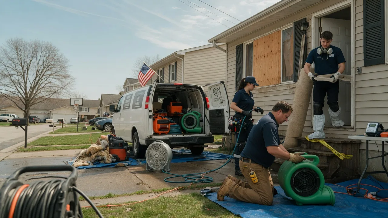 Water Damage Restoration in Parma, MO near me